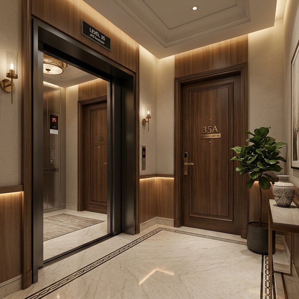 ATS Sanctuary 105 Two Flat Per Floor Lobby Privacy
