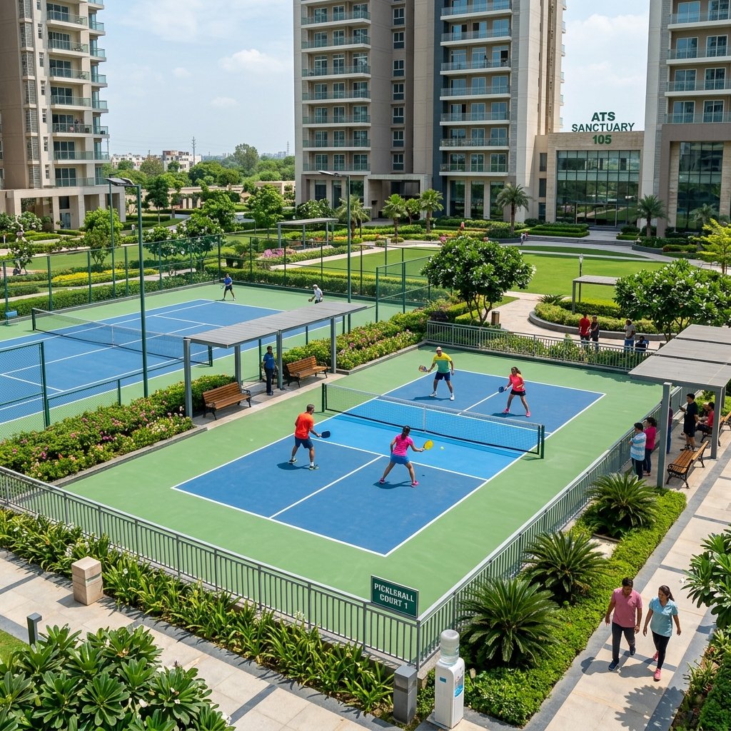 ATS Sanctuary 105 Landscaped Sports Courts