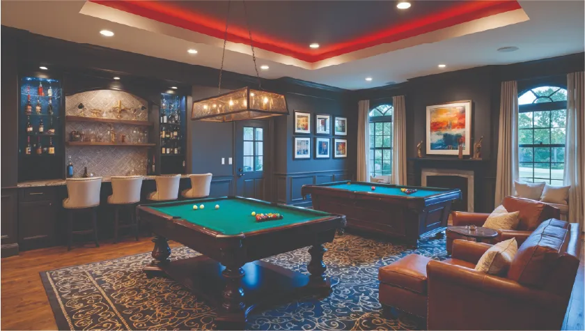 Clubhouse Billiards Room