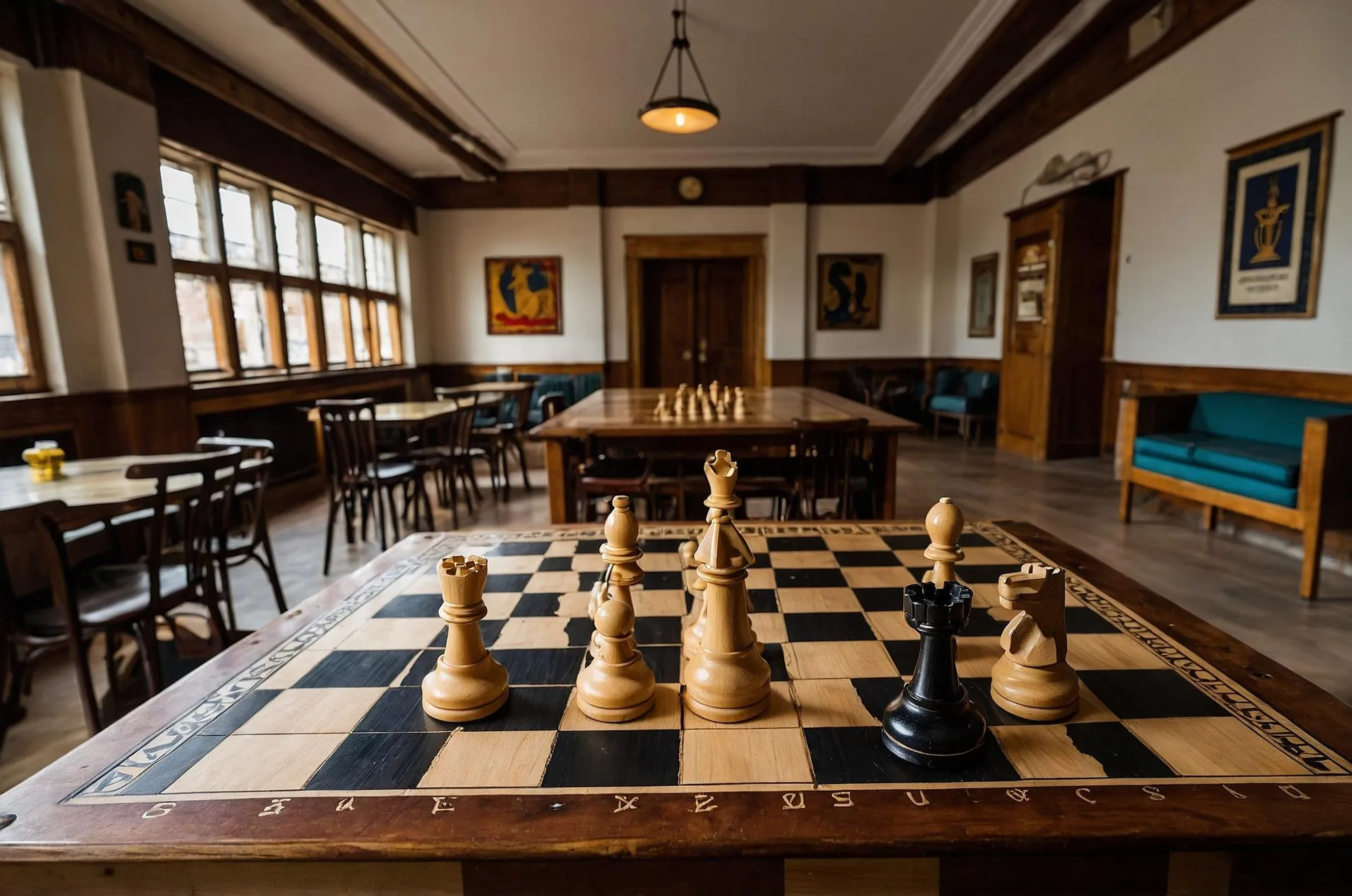 Indoor Chess Room